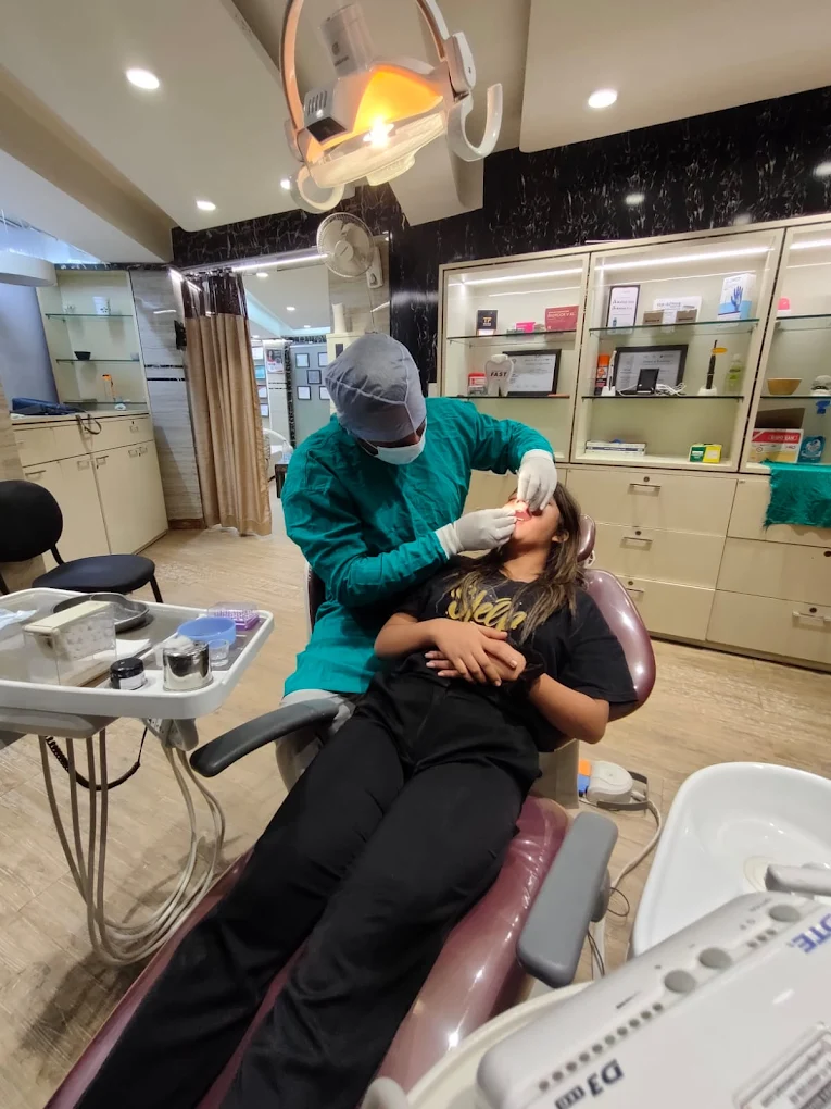 Indian Dentist with Patient